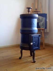Чавунна пічка модель1850 року